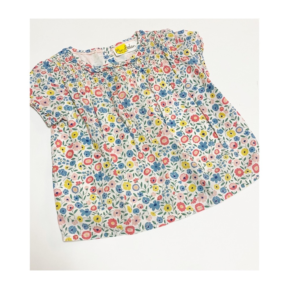 Mini Boden Floral Top
